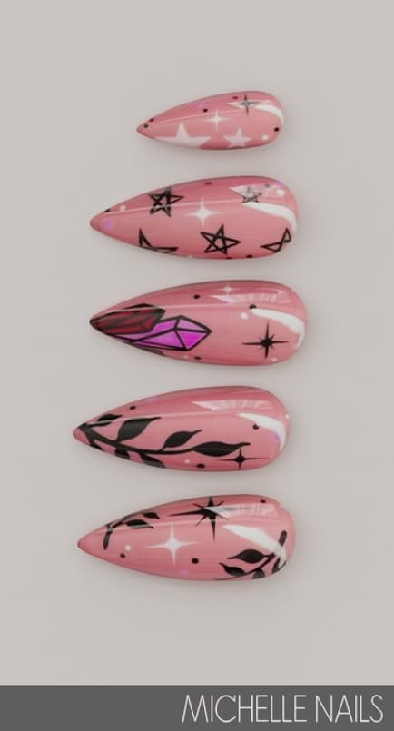 Галерея мода Маникюр Michelle nails #1